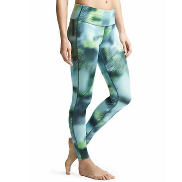 Athleta Small Chaturanga Legging Alpine High Rise - Picture 1 of 7